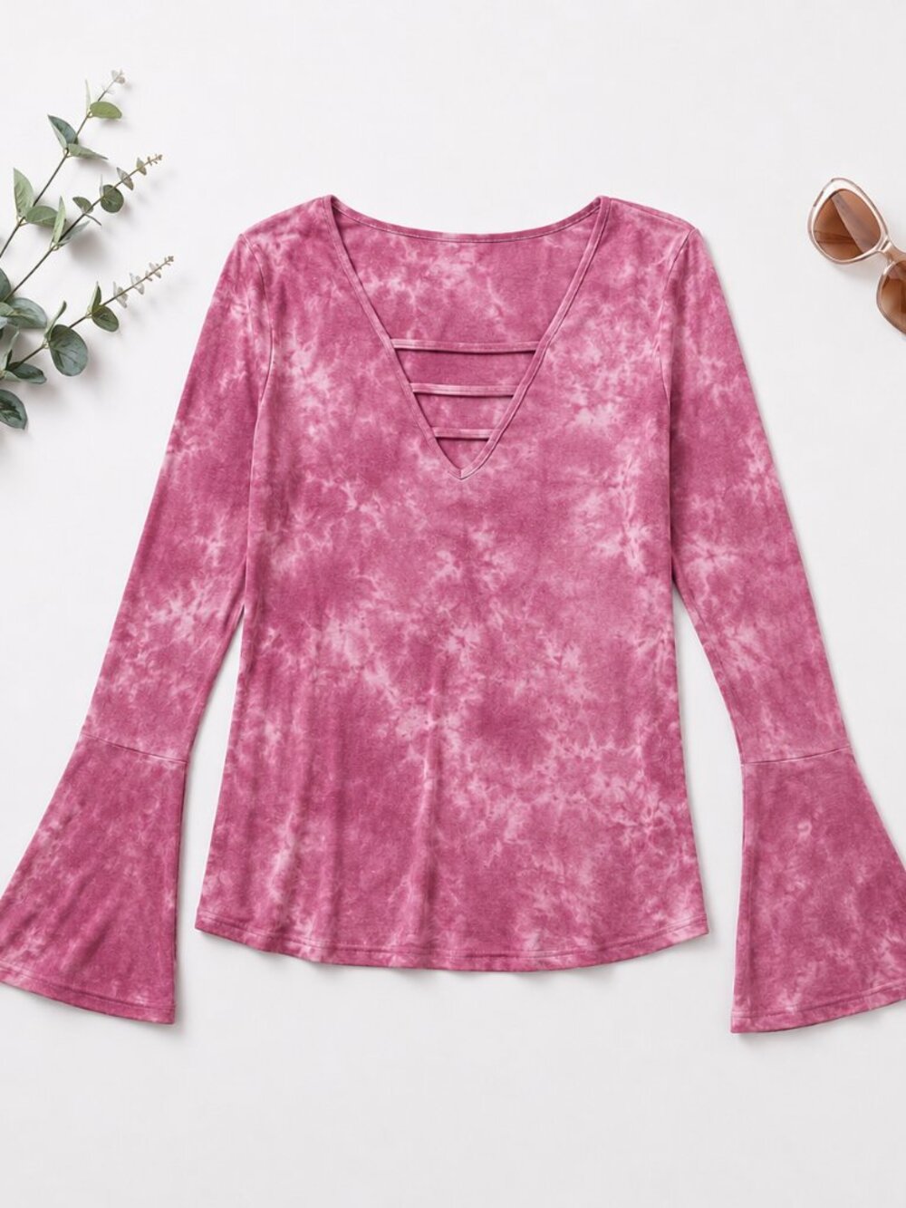 American Eagle Soft & Sexy T Long Bell Sleeve Sz S